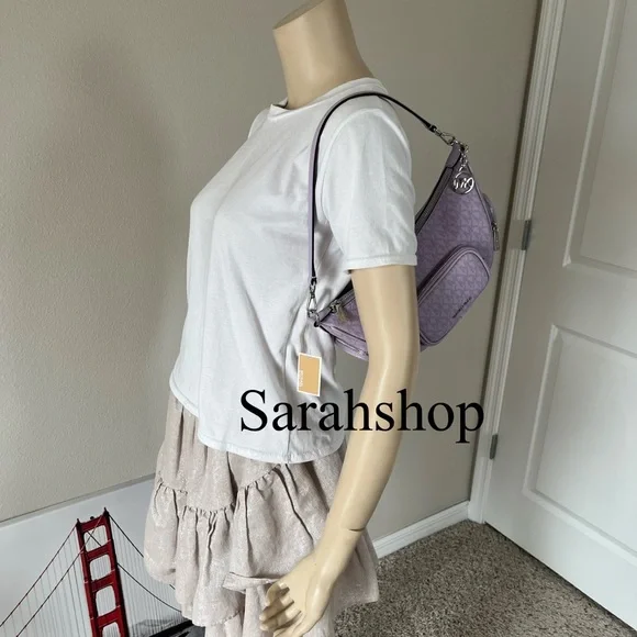 Michael Kors Merritt Small Convertible Pocket Crossbody - Picture 9 of 16